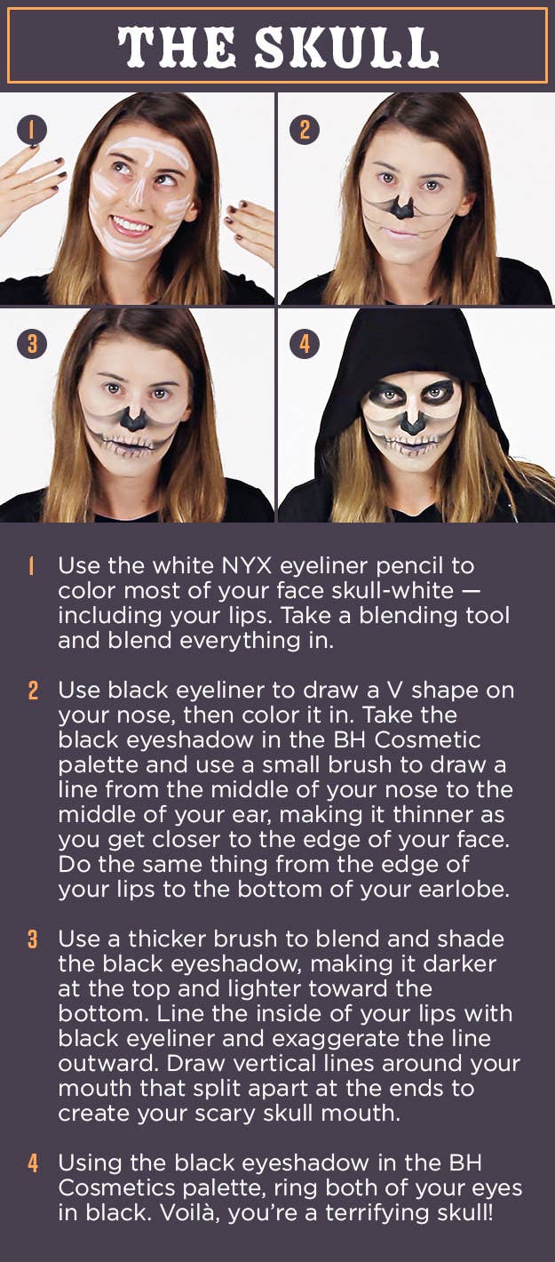 4 Easy Halloween Makeup Looks Every Lazy Girl Will Want To Try
