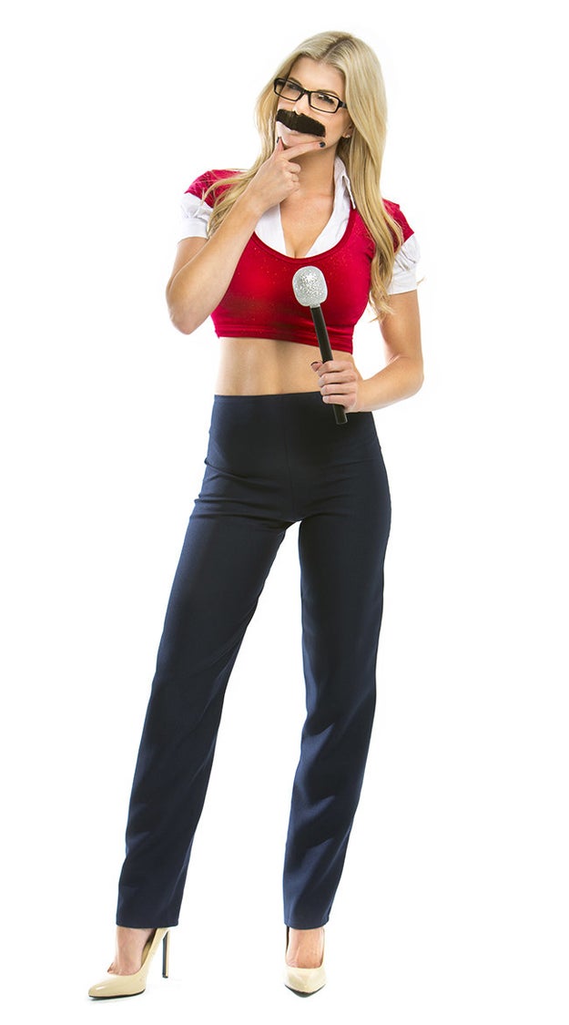 So it was only a matter of time before this wholesome man was turned into a cash cow. Case in point: The "Sexy Undecided Voter" costume now on sale at a Halloween costume shop.