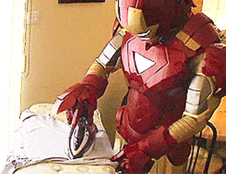 Super suits even make ironing easier. Probably.