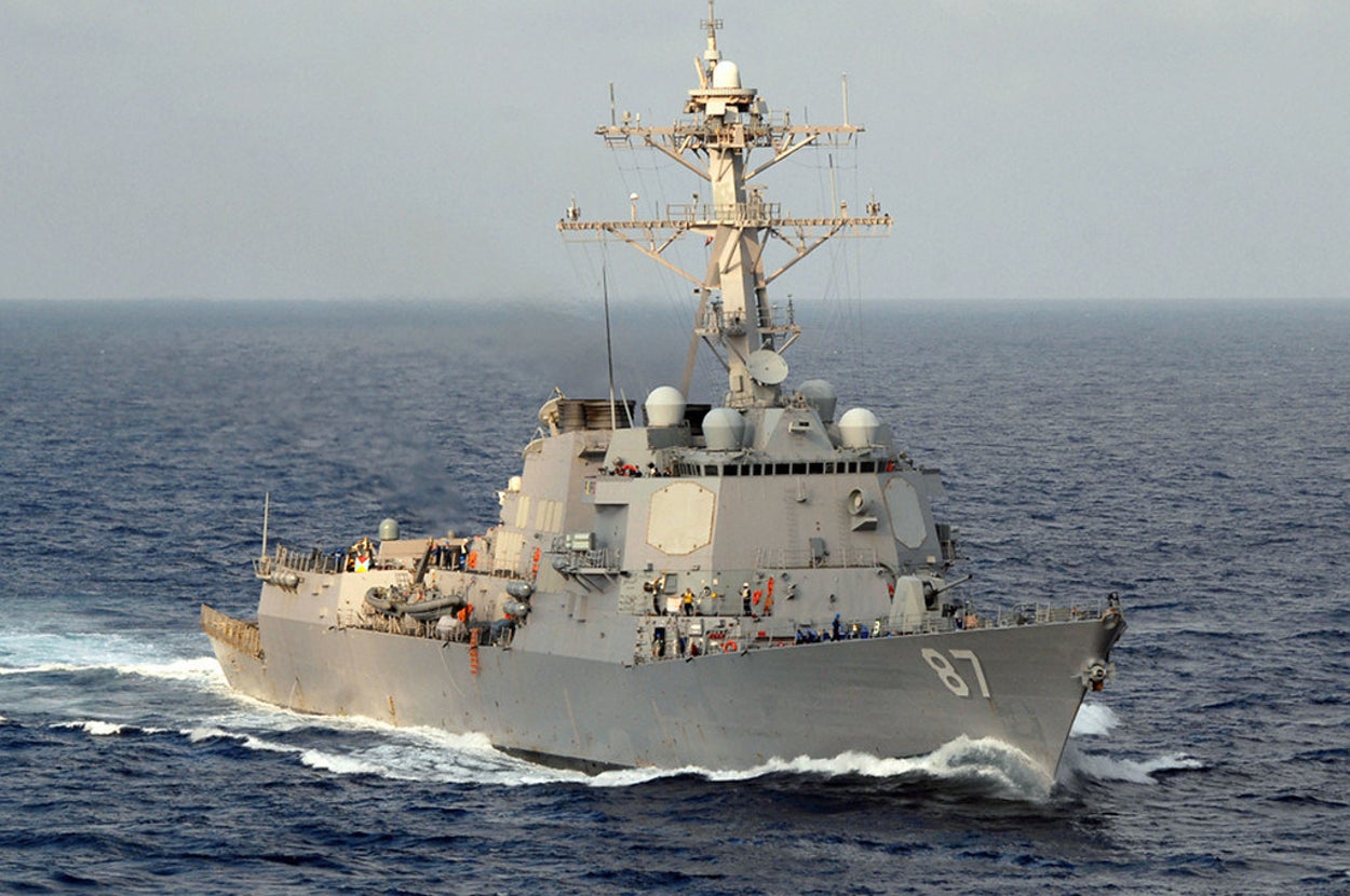 The US Launched Missiles At Yemen After A Navy Ship Came Under Fire