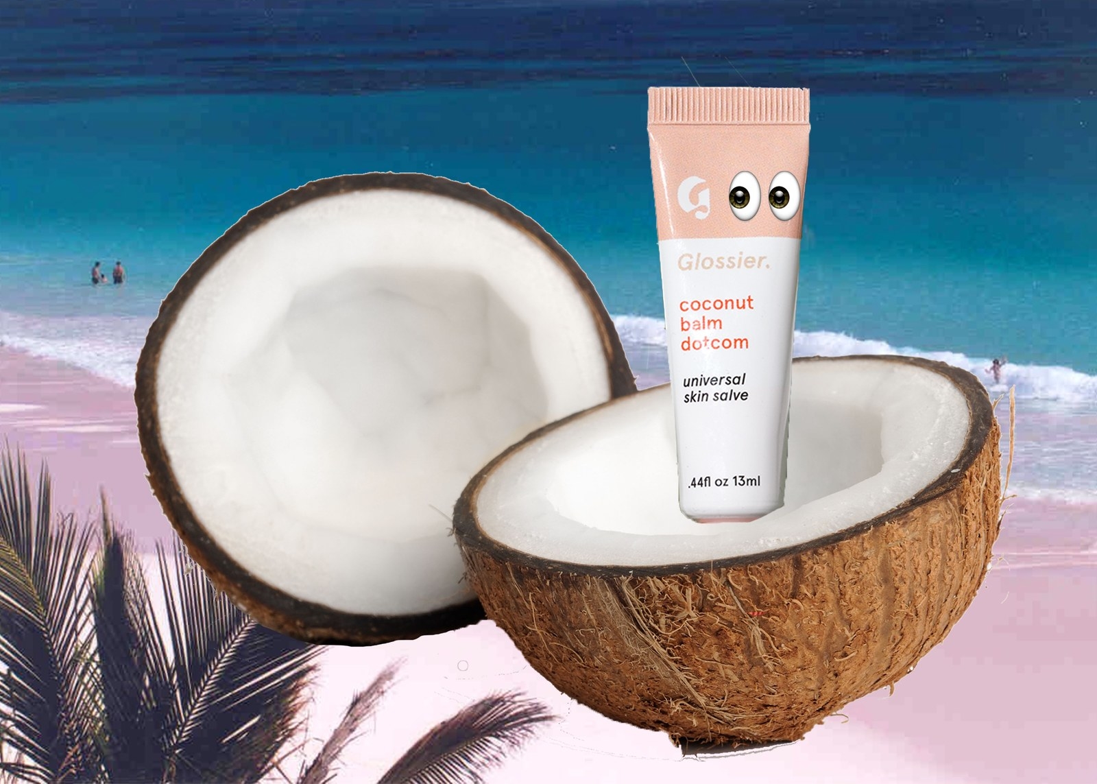 Glossier's Balm Dotcom is the BOMB DOTCOM. Looks like we know where the name came from. But really, the coconut scented purpose balm is perfect for all times of year and just emits a lovely tropical smell.