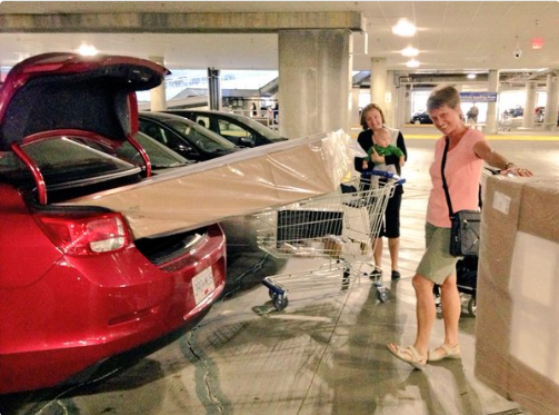 Your first fail might be greatly overestimating the size of your trunk.