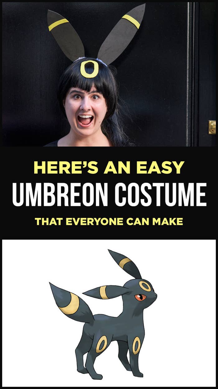 Here S An Easy Umbreon Costume Anyone Can Make
