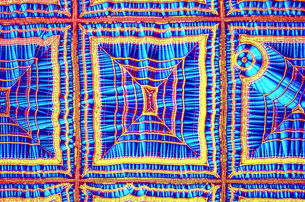 The psychedelic crystalized forms of vitamin C.