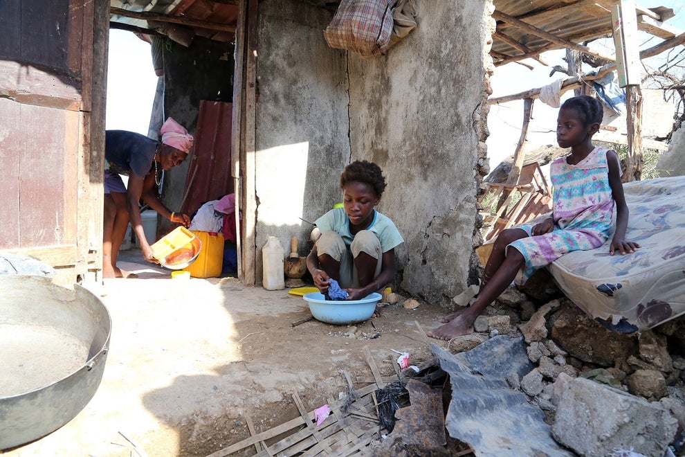Estas familias están en Grand-Anse y el Sur, donde se estima que viven medio millón de niños afectados.