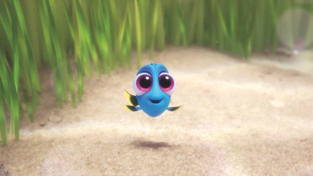 It Took About Three Years To Record Baby Dory S Lines In Finding