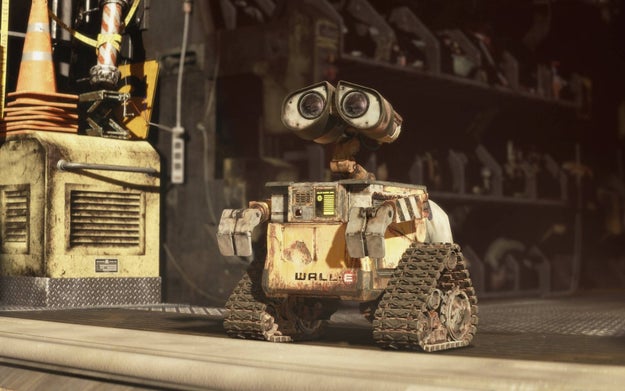 Existem cerca de 1.000 objetos únicos no interior do caminhão de "WALL-E".