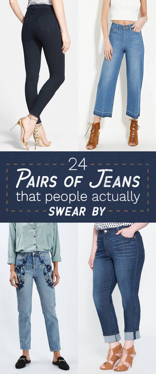20 Pairs Of Jeans From  Reviewers Say Are So Comfy