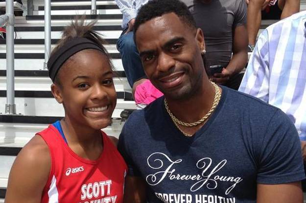 Image result for tyson gay daughter