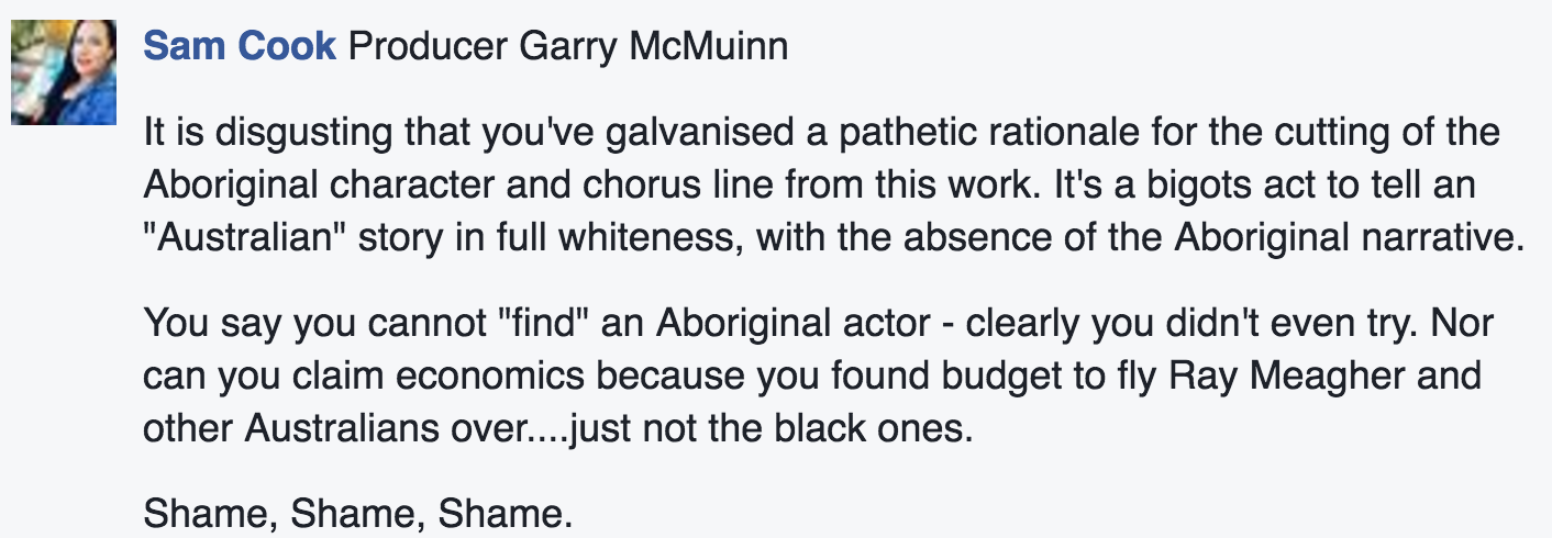 The Only Aboriginal Character In Priscilla Queen Of The Desert Has Been  Cut From The Musical