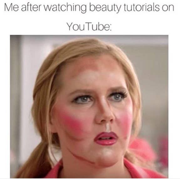 funny makeup fails