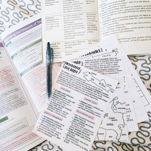 This Studying Trend Will Either Inspire You Or Stress You The F Out Summaries and notes can be messy as long as they're comprehensible. this studying trend will either inspire