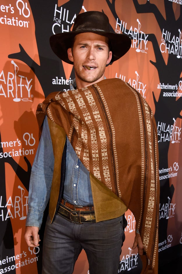 And even though he had the unfair advantage of genetics on his side, Scott Eastwood arguably had the best costume of the night: