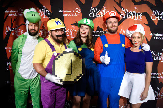 Over the weekend, stars dressed up in their Halloween-best and attended Hilarity For Charity's 5th annual variety show to raise money for the Alzheimer's Association.