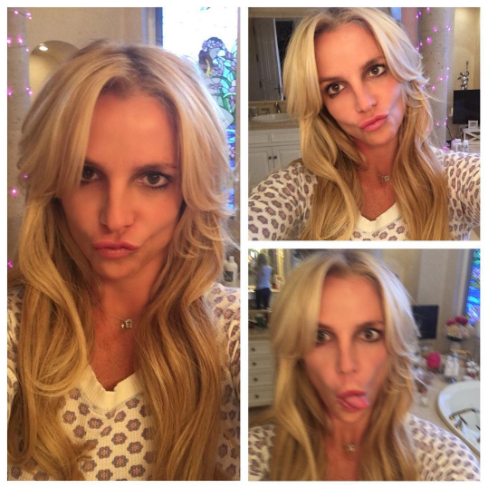 ...or downright adorable selfies that are mom AF. If there's one thing we've learned in 2016, it's to expect the unexpected when it comes to Britney's account.