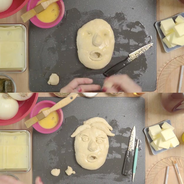 It's pretty simple. First, take your Barb-dough and carve an expression of complete agony into her Barb-face.