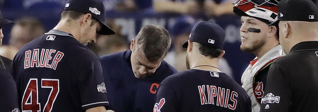 Trevor Bauer drone injury ends his ALCS start – East Bay Times