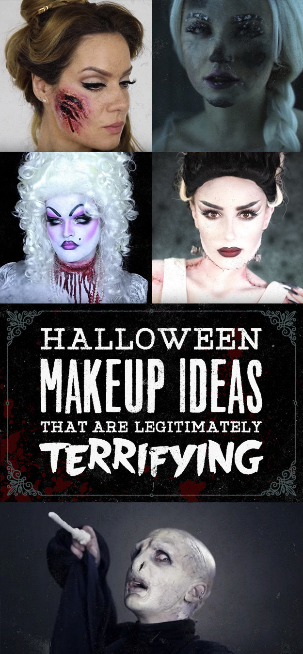 25 Halloween  Makeup Ideas  That Are Legitimately Terrifying