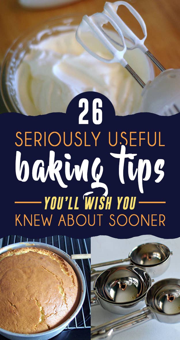 Baking Tips, Cooking Tips and Tricks