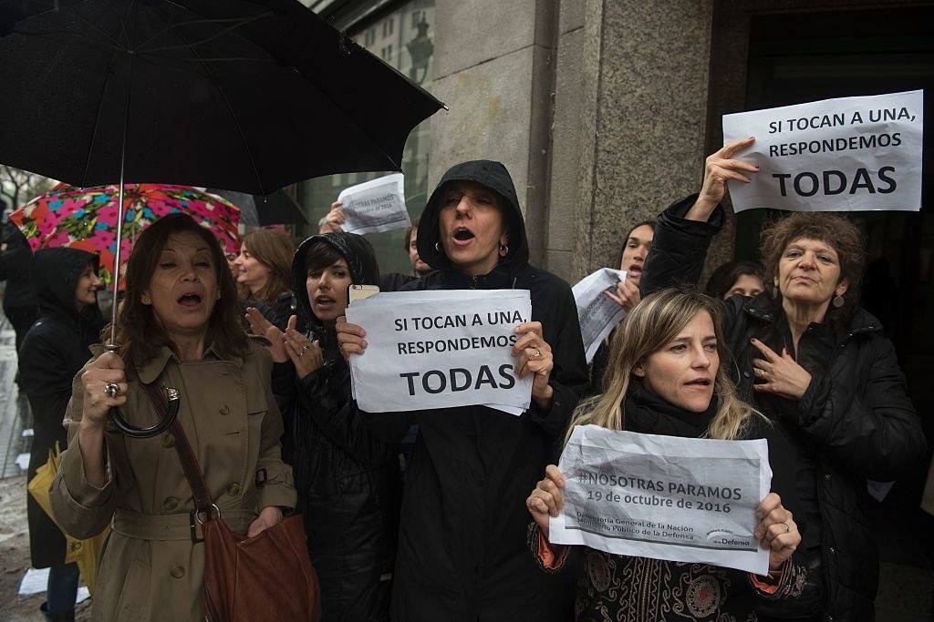 Poderosas Fotos De La Marcha Contra La Violencia De Género En Argentina