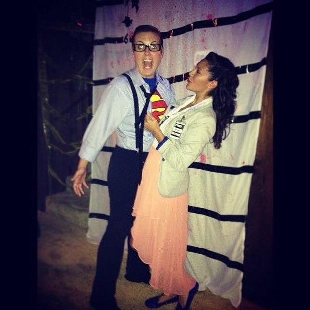 Superman and the always lovely Lois Lane: