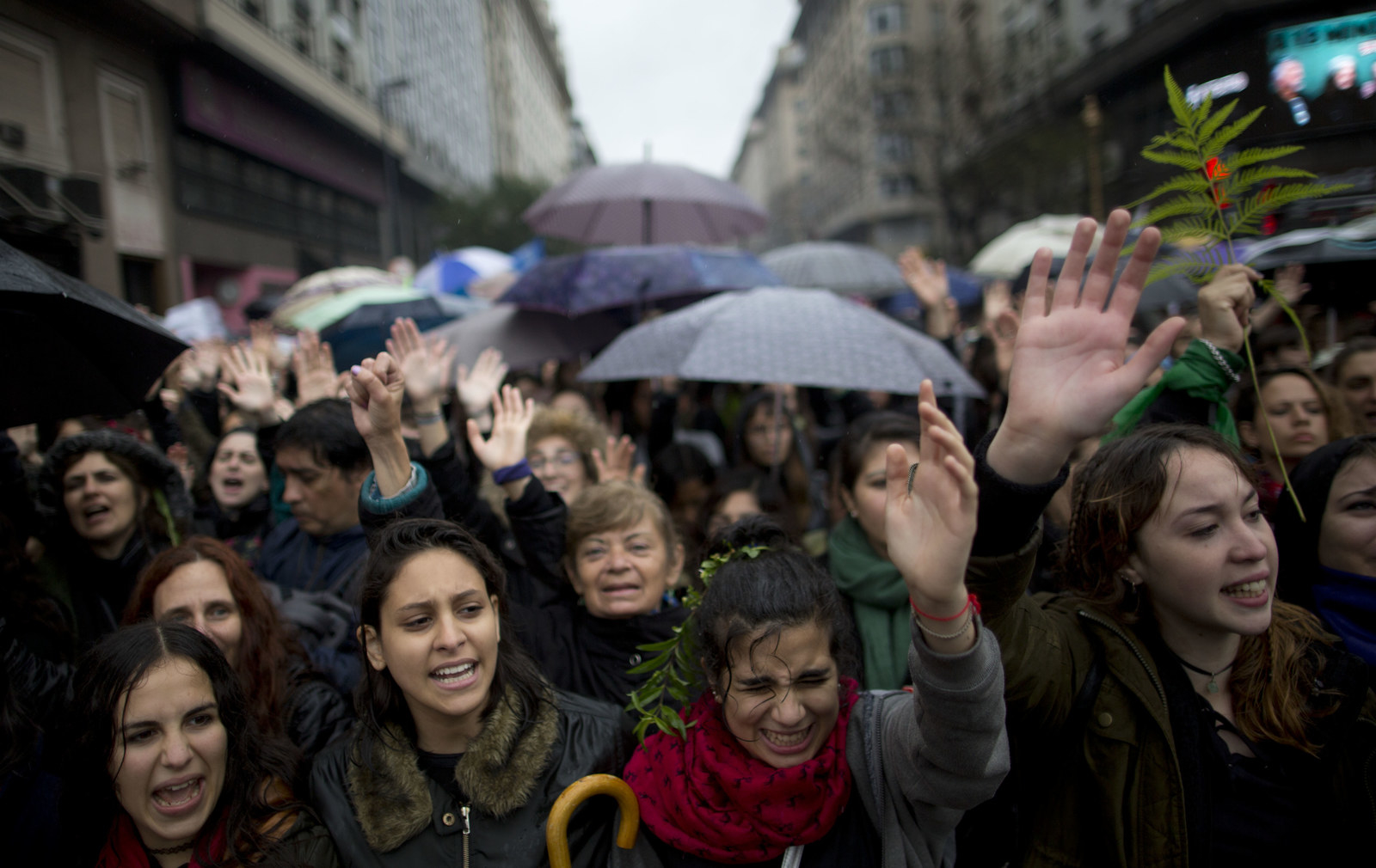 Poderosas Fotos De La Marcha Contra La Violencia De Género En Argentina