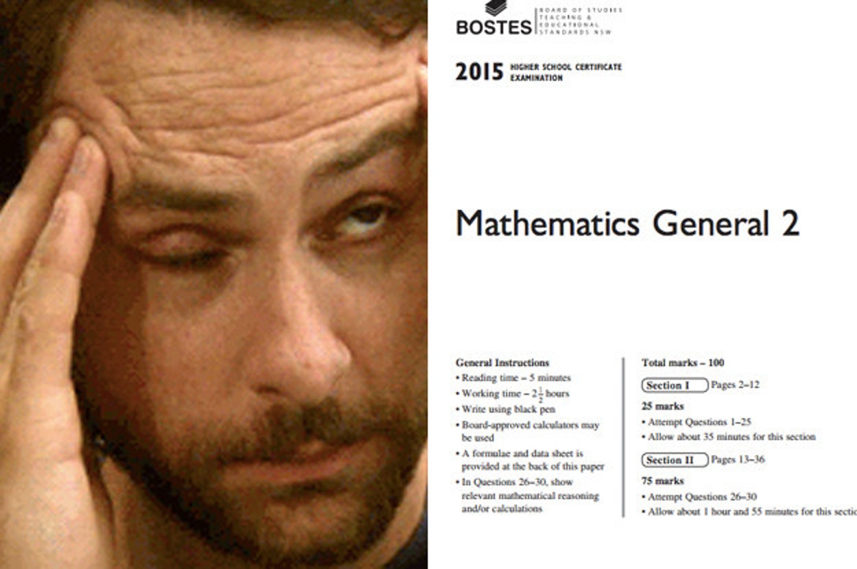 Can You Pass A Year 12 General Maths Exam?