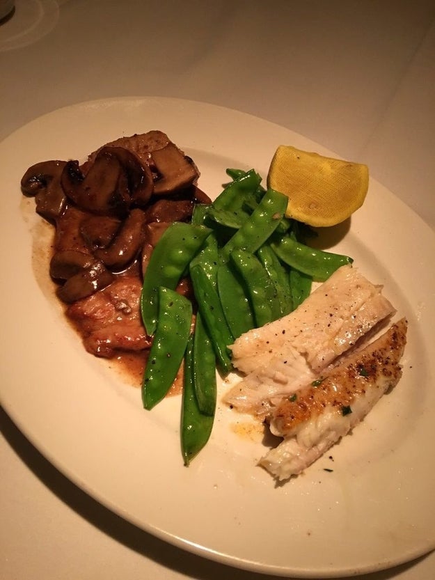 Catch of the Day & Veal Scaloppine