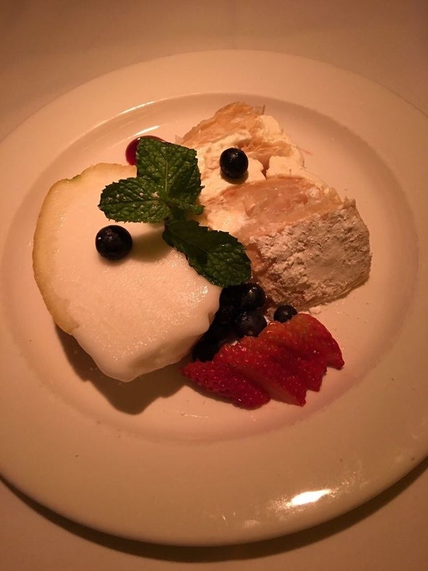 Lemon Sorbet & Napoleon