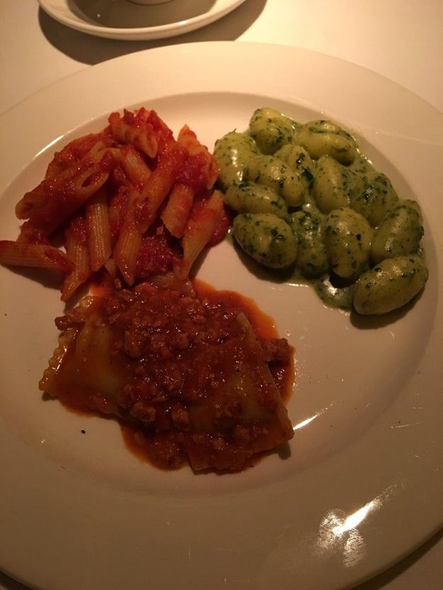 Trio of Pasta