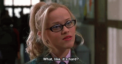 Elle Woods (Reese Witherspoon) from Legally Blonde