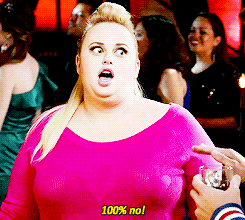 Patricia "Fat Amy" (Rebel Wilson) from Pitch Perfect