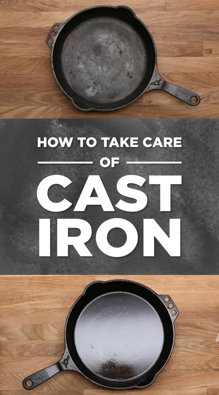 How to Season a Cast Iron Skillet, Cooking School
