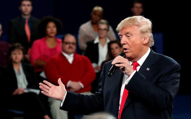 And she wasn't alone. Donald Trump falsely said that "many people saw the bombs all over the apartment of the two people that killed 14" in the San Bernardino attacks, adding that "Muslims have to report the problems when they see them."