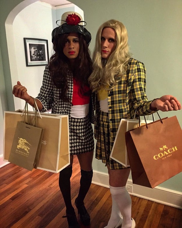 This totally Clueless pair: