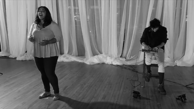 That aside, the video, much like the song itself, is simple yet powerful. Shot in black and white, it starts with Chance's beautiful cousin Nicole singing her solo front and center.