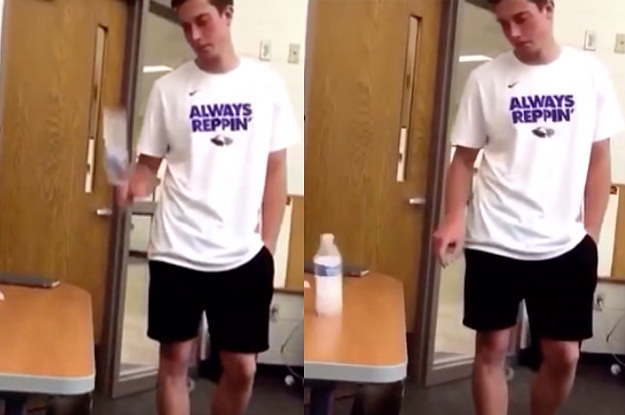 We Interviewed the Kid Who Went Viral for Flipping a Water Bottle