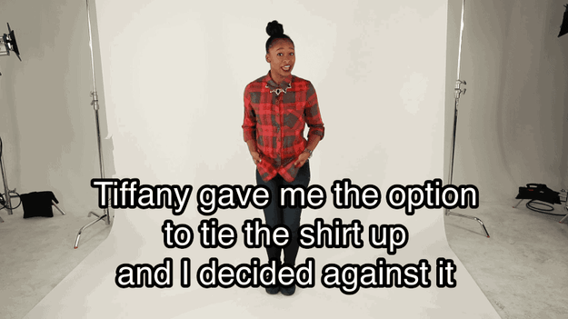 Freddie does not like to mess with low-rise jeans, at all.