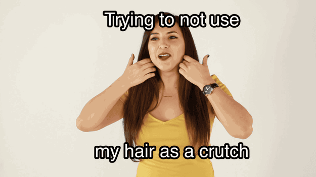 Chantel is pretty afraid of showing off her cleavage: