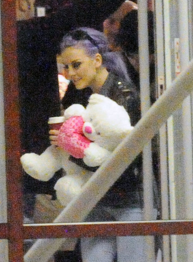 And the significance of the teddy, and the fact it gets a second onscreen, could be because during their relationship, Zayn bought Perrie a very similar teddy.