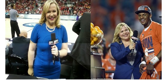 What you will need:•Microphone•Red Lipstick•Royal Blue Dress or Royal Blue Blazer & Black Slacks @sportsiren