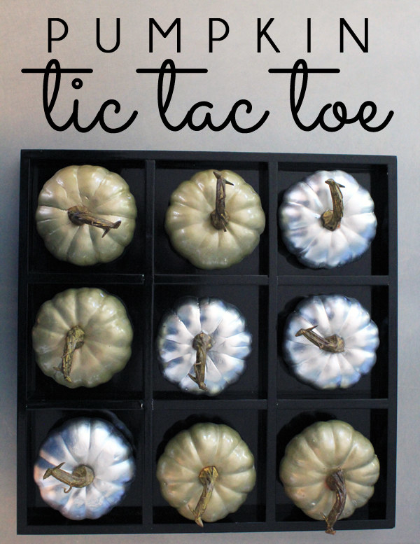 You might want to start playing Tic Tac Toe again (how to here)