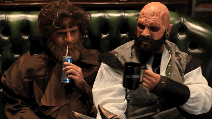 Nothing better than celebrating Halloween drunk with your friends.