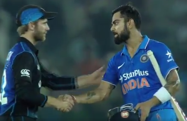 On Sunday, India beat New Zealand in the third ODI at Mohali by 7 wickets.