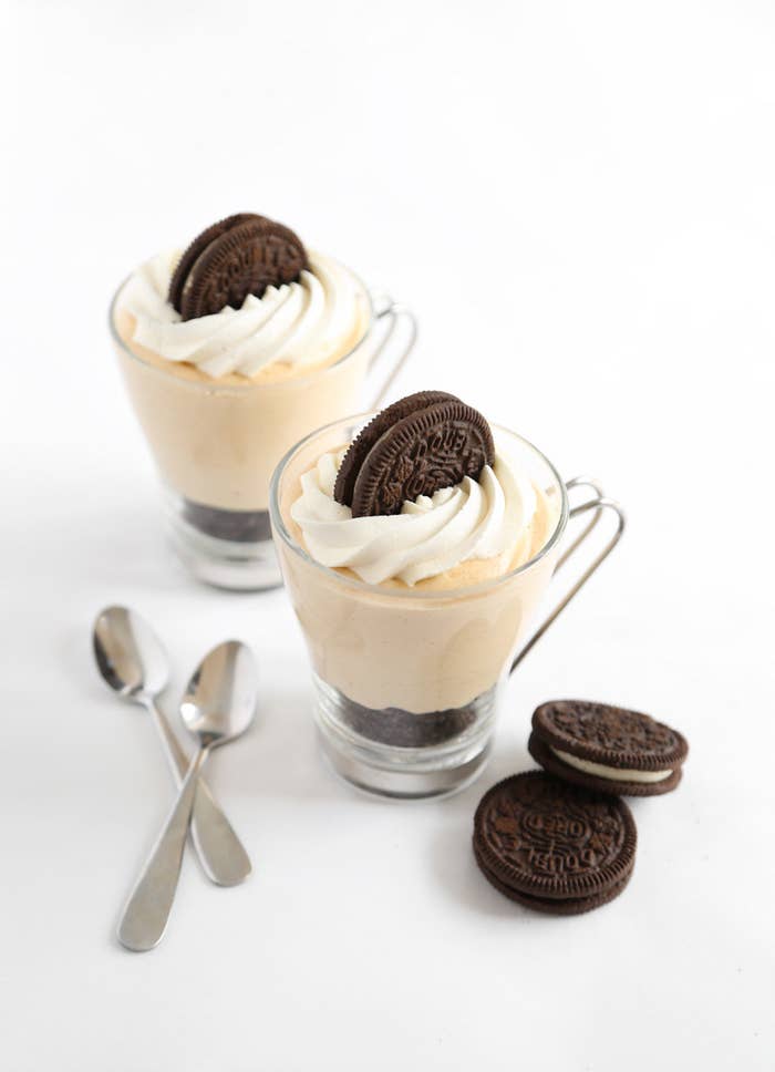 Cookies and Cream Cookie Shots - Kirbie's Cravings