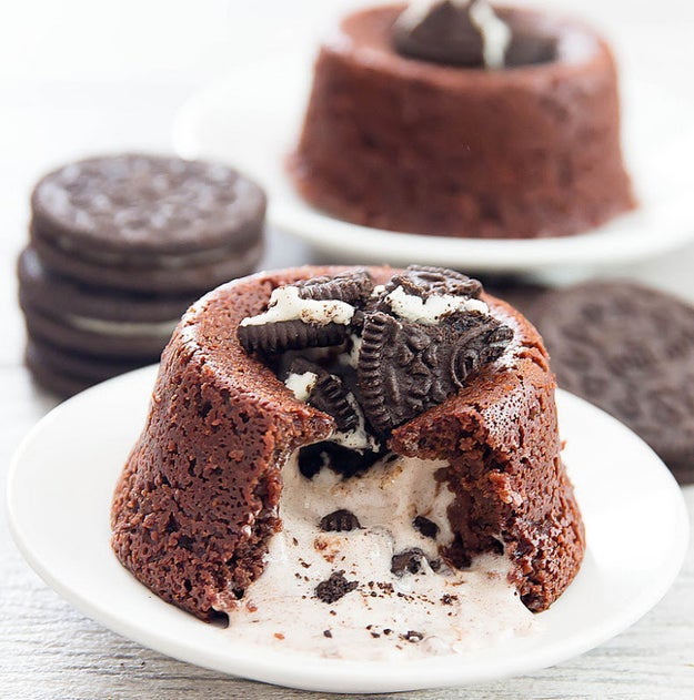 Oreo Lava Cake