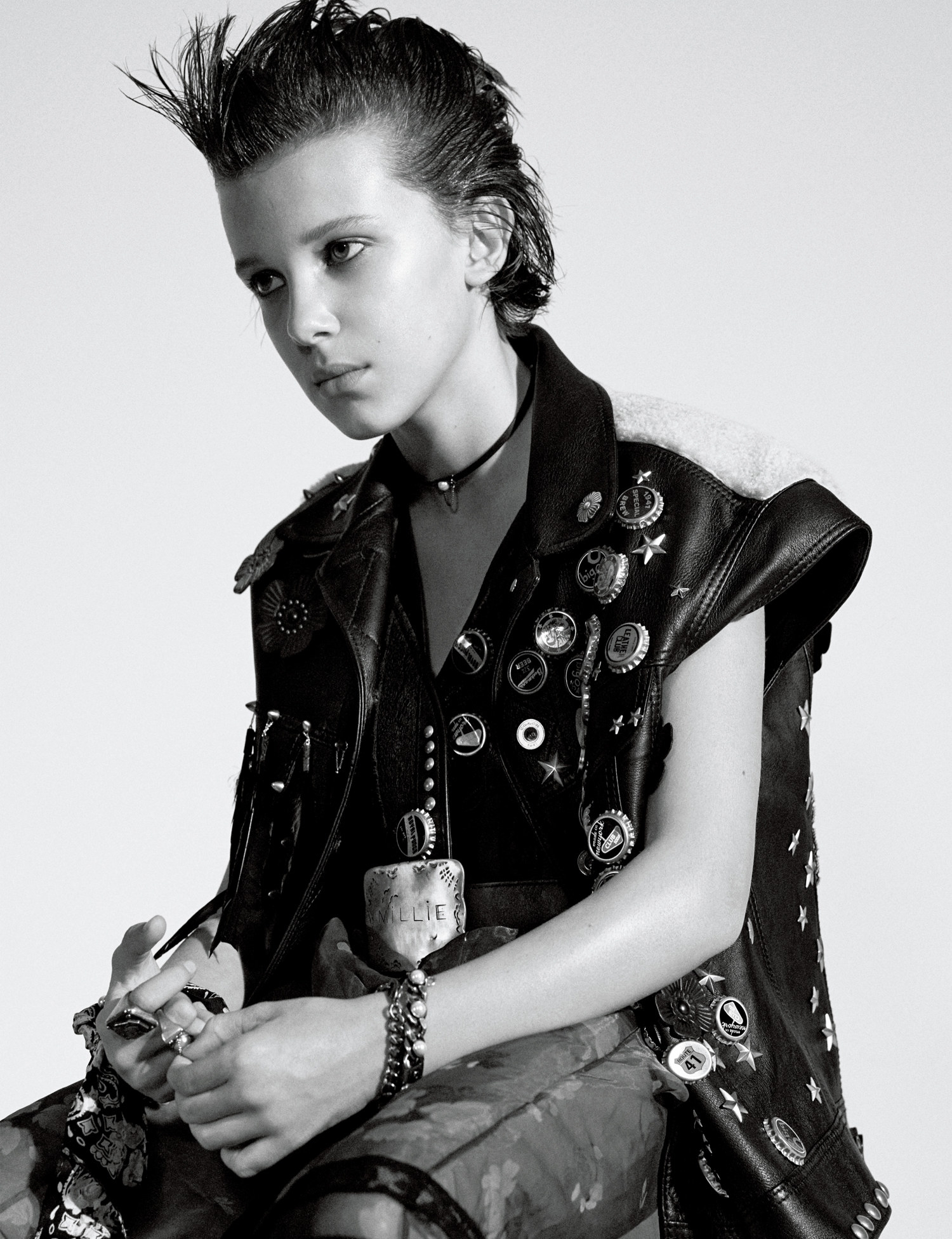 Millie Bobby Brown Manages To Be More Badass Than Eleven In This Photoshoot