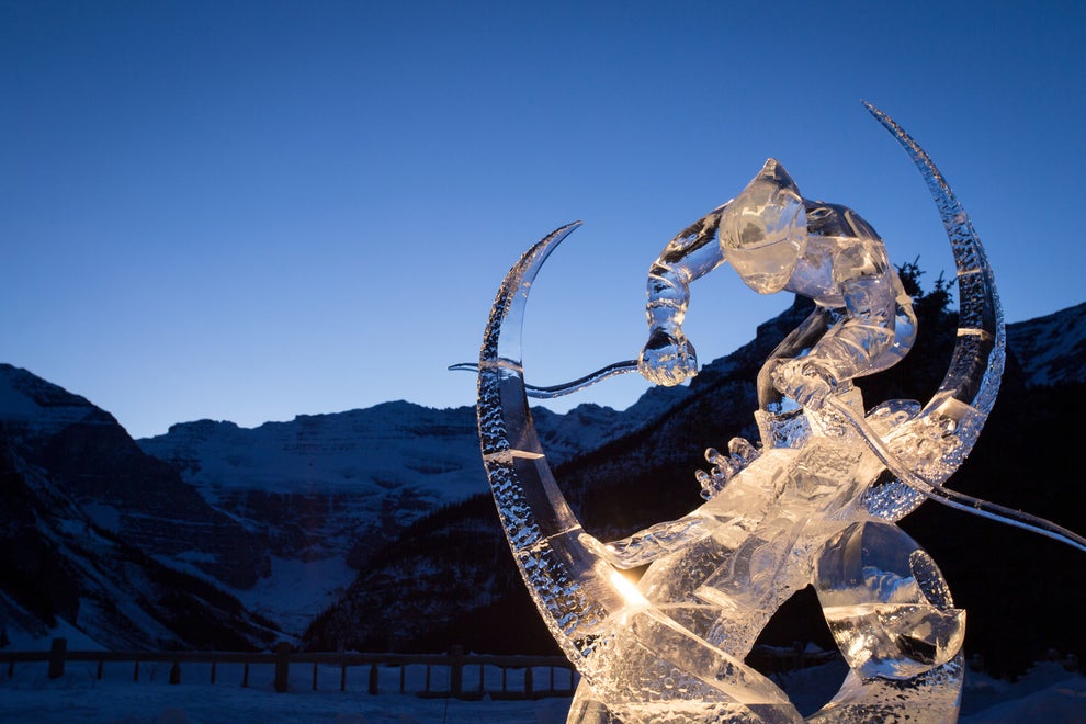 Witness the artistry at the Ice Magic Festival.