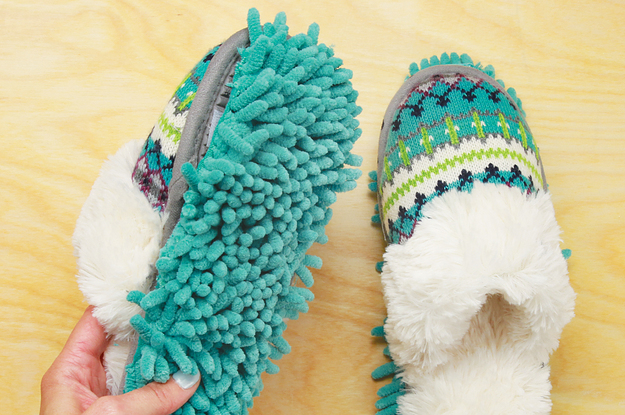 Floors With These DIY Dusting Slippers