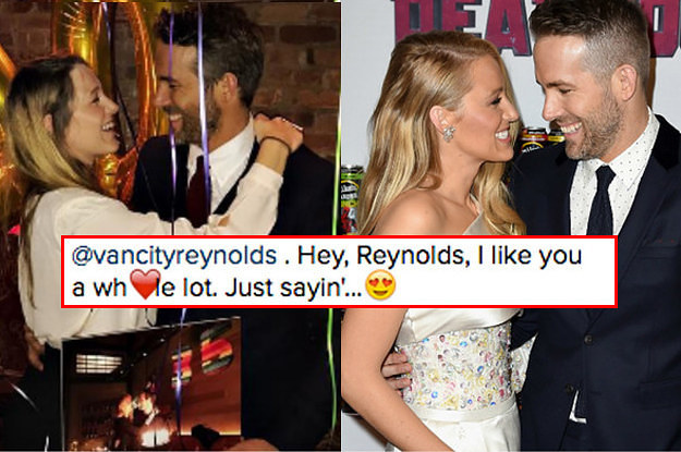 Blake Lively Posted The Cutest Pic For Ryan Reynolds 40th Birthday 